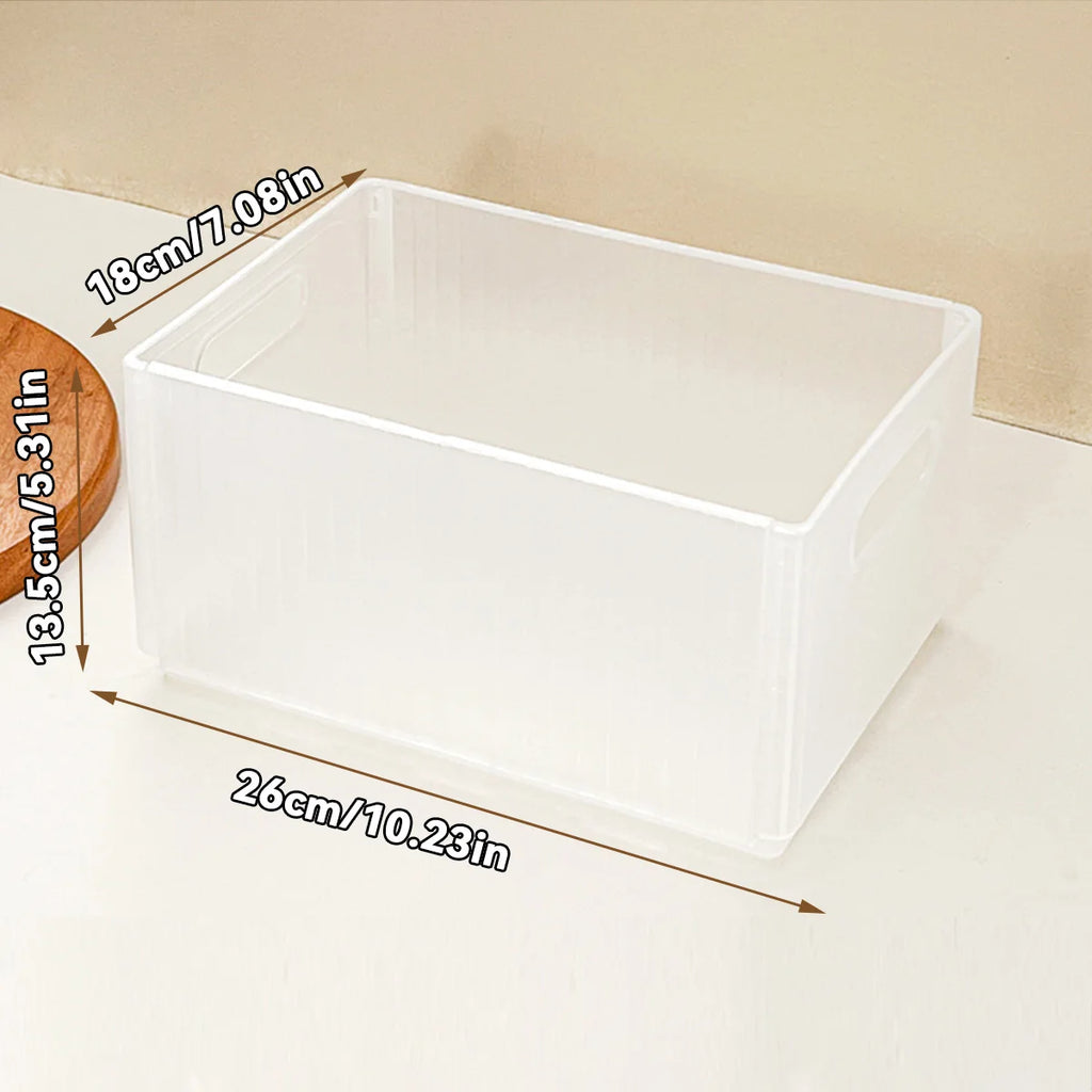WORTHBUY Folding Fridge Storage Box — Pull-Out, Fruit & Vegetable Organizer