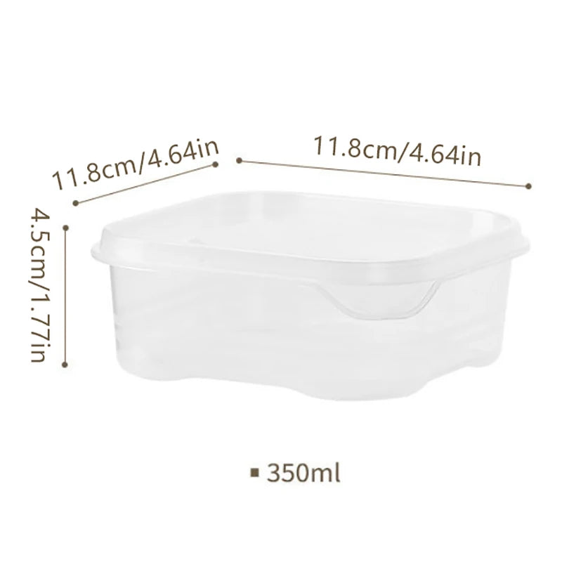 Refrigerator Frozen Meat Sub-Package Boxes — Food-Grade, Microwave Safe