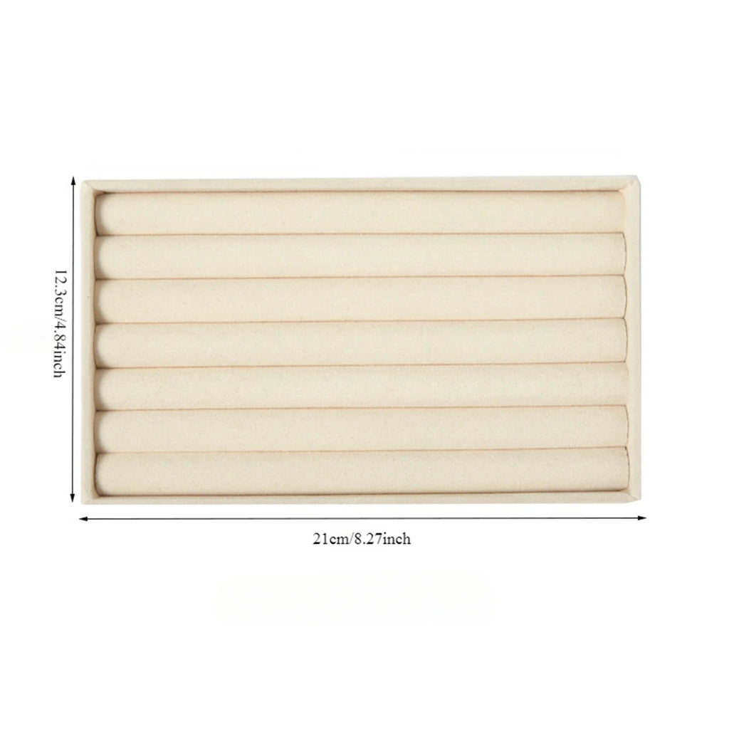 Velvet Jewelry Display Tray