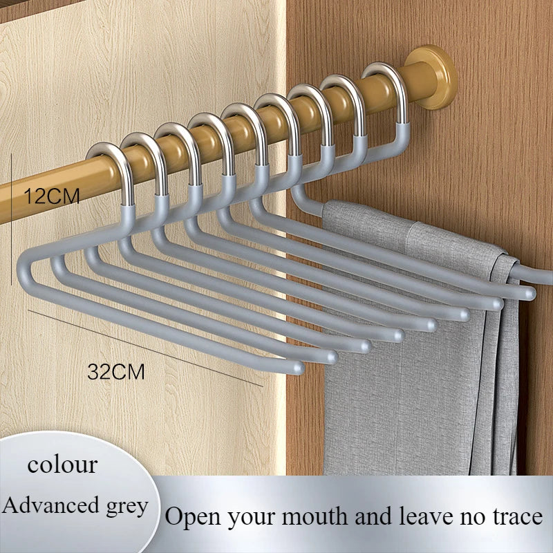Z-Type Multi-Layer Telescopic Pants Hangers — Pack of 5