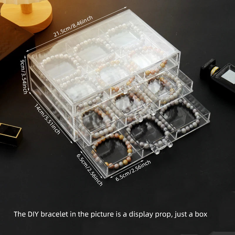 30-Grid Stackable Earring & Bracelet Case