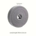 1M Reusable Hook & Loop Cord Straps — Self-Adhesive Cable Organizer
