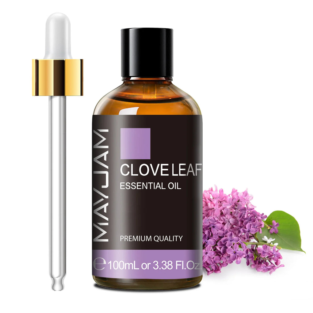 MAYJAM 100ml Pure Plant Essential Oil — Mint, Bergamot, Patchouli, Lemongrass & More