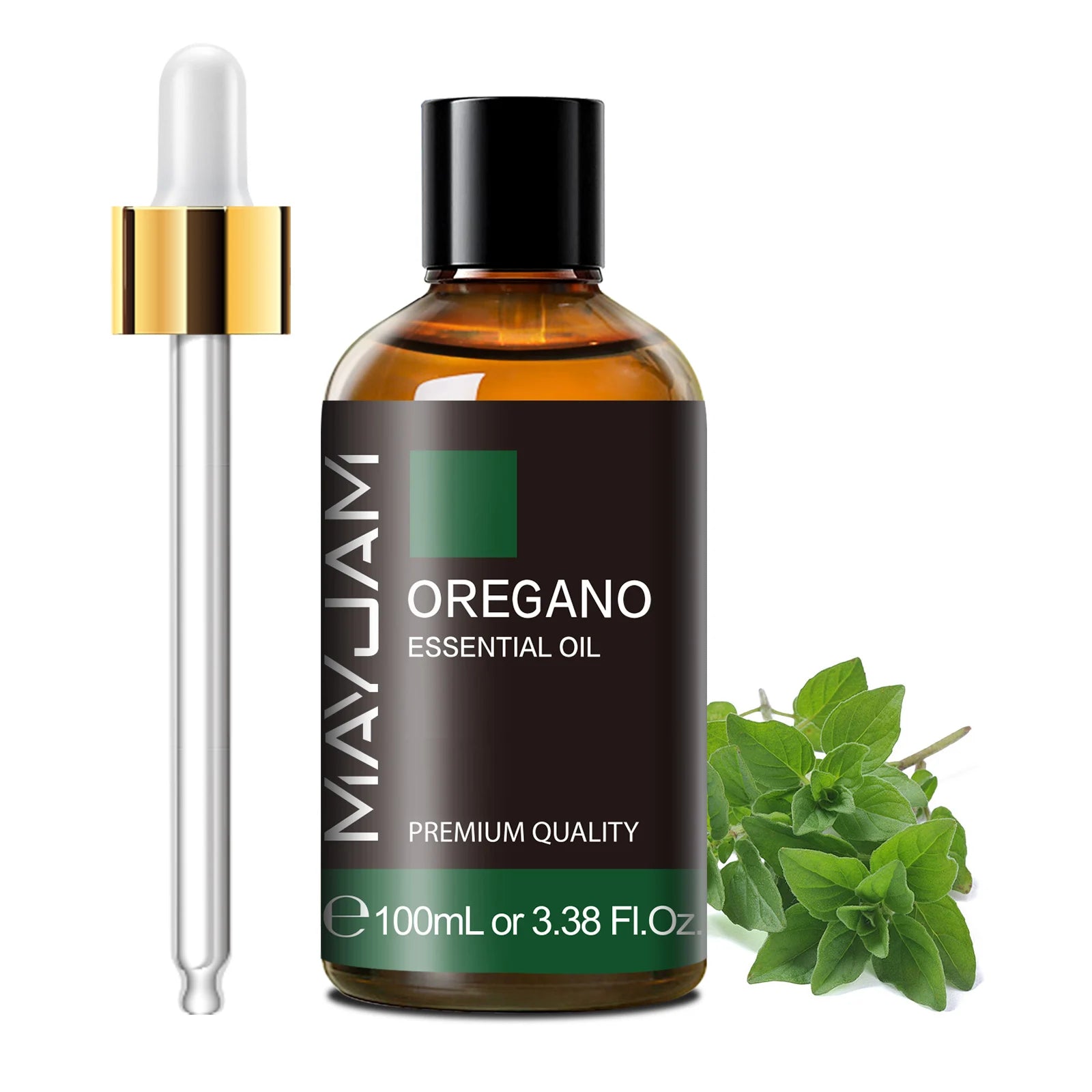 MAYJAM 100ml Pure Plant Essential Oil — Mint, Bergamot, Patchouli, Lemongrass & More
