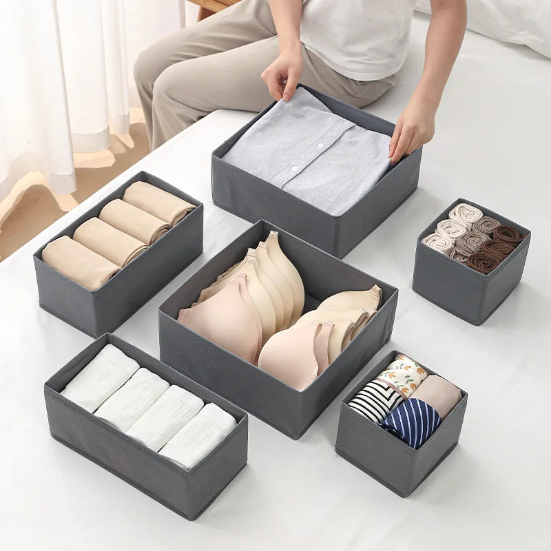 Fabric Underwear & Drawer Organizer