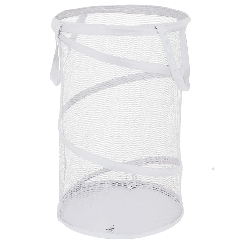 Extra-Large Collapsible Mesh Pop-Up Laundry Hamper