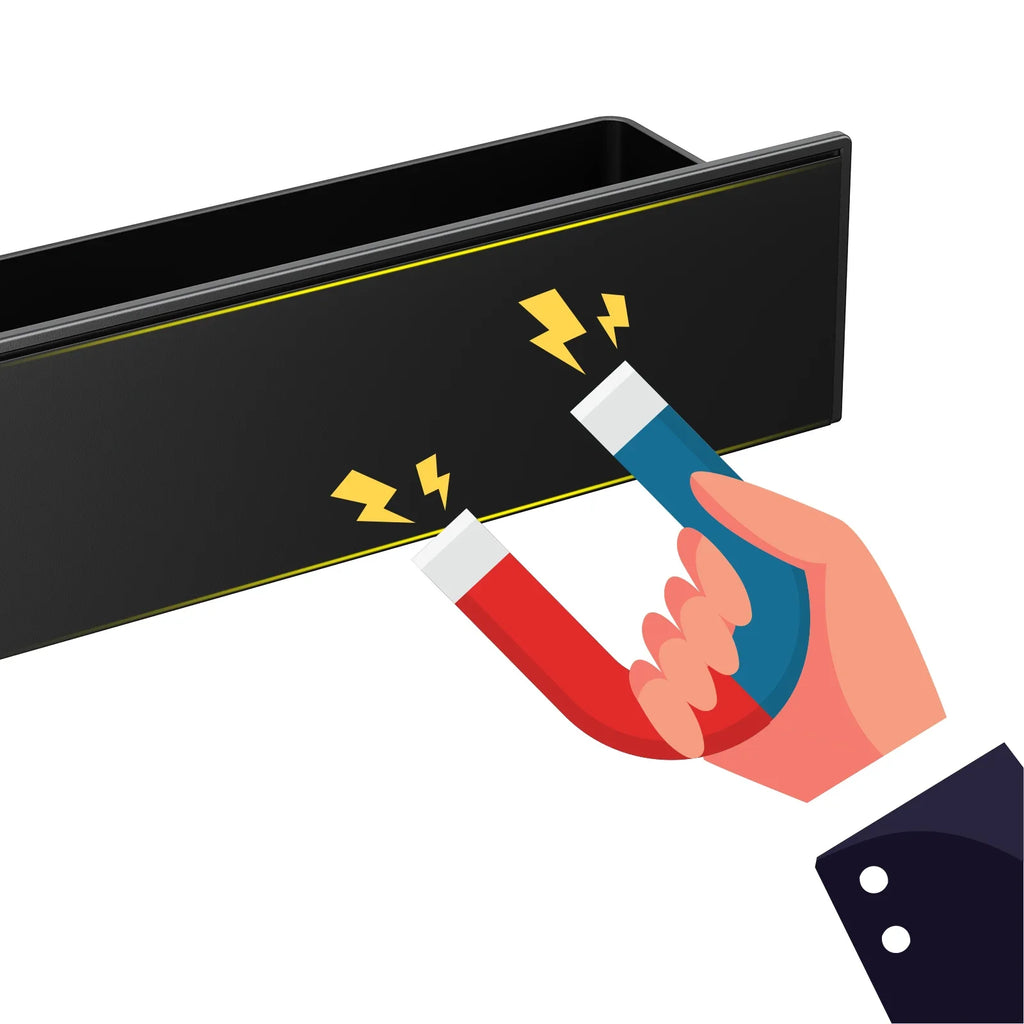 Magnetic Wall Shelf — No-Drill Storage Rack for Kitchen & Bathroom