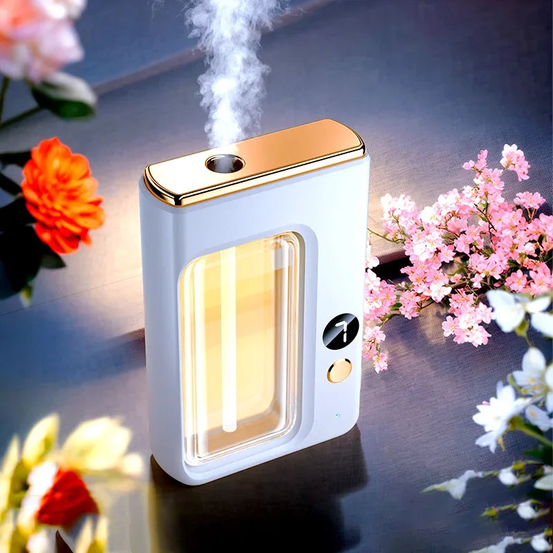 7-Speed Digital Aroma Diffuser — USB Rechargeable, Wall or Desktop