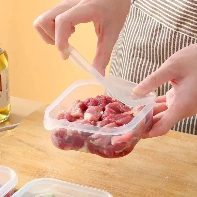 Small Food Fresh-Keeping Boxes — Transparent, Freezer Safe, Set Options