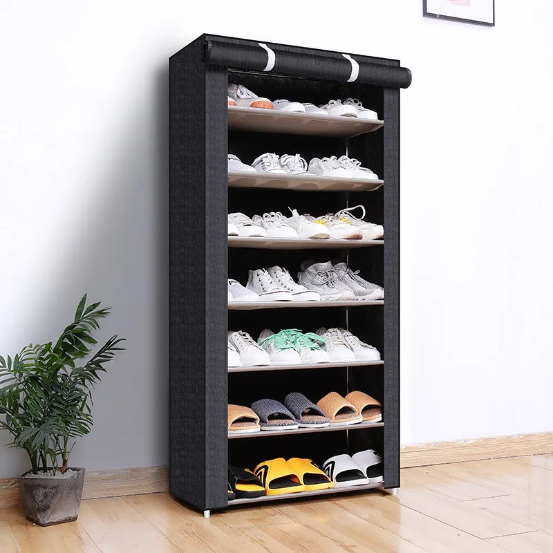 Dustproof Non-Woven Shoe Cabinet — 6, 8 or 10 Layers
