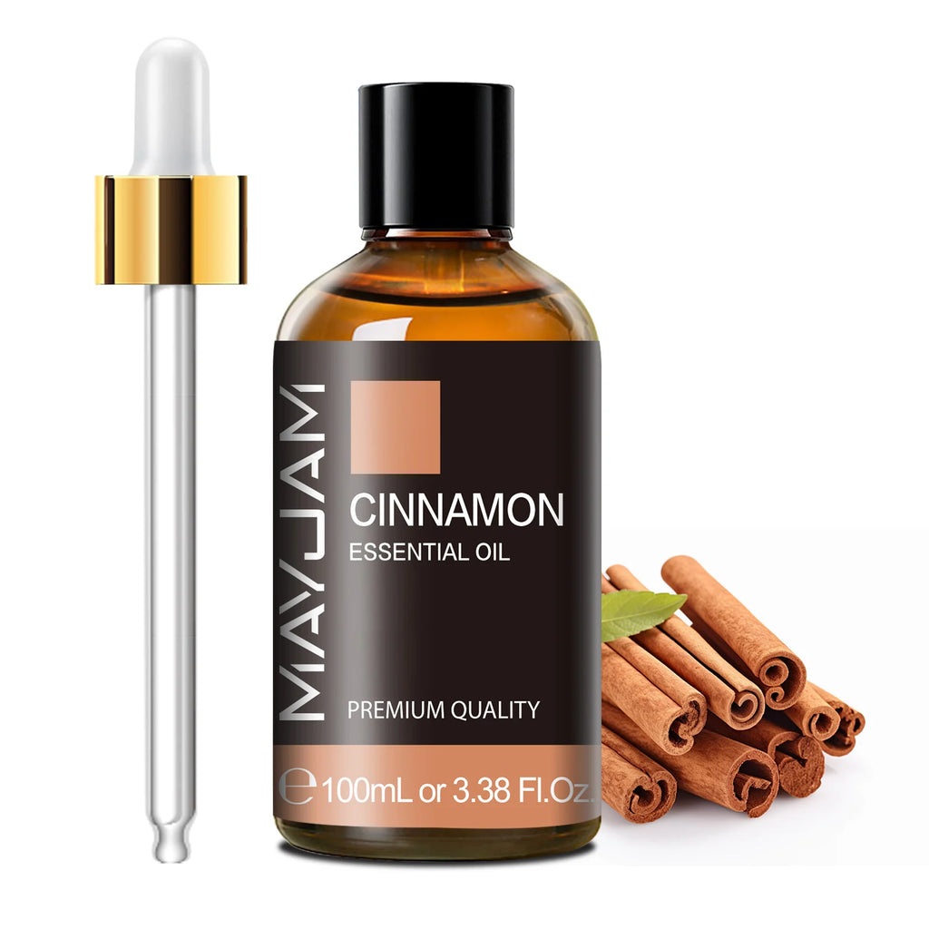 MAYJAM 100ml Pure Plant Essential Oil — Mint, Bergamot, Patchouli, Lemongrass & More
