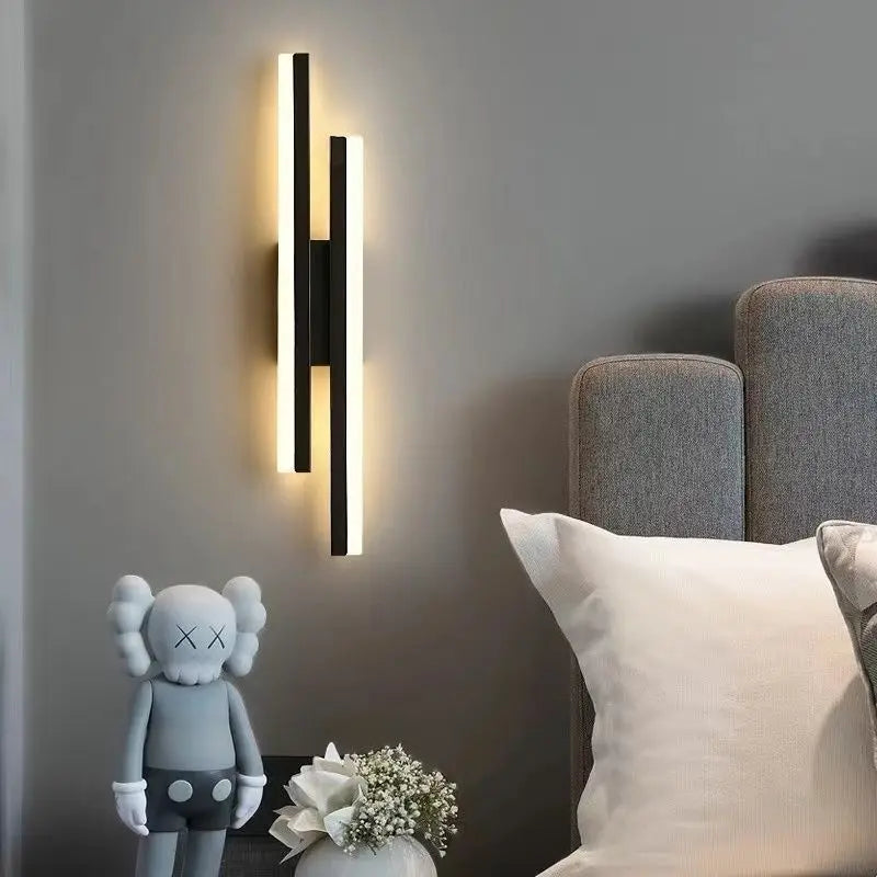 Copper Line Acrylic Wall Sconce — Dimmable, 3 Colour Temperatures