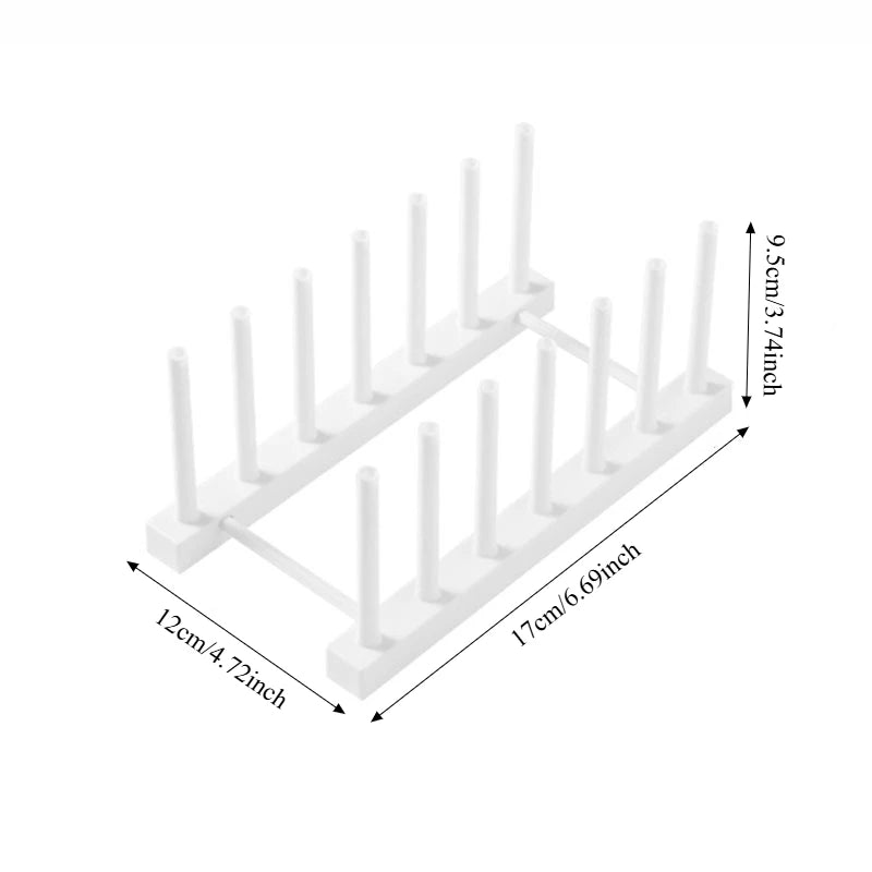 2-Tier Dish Drainer & Sink Organizer — Foldable, BPA-Free