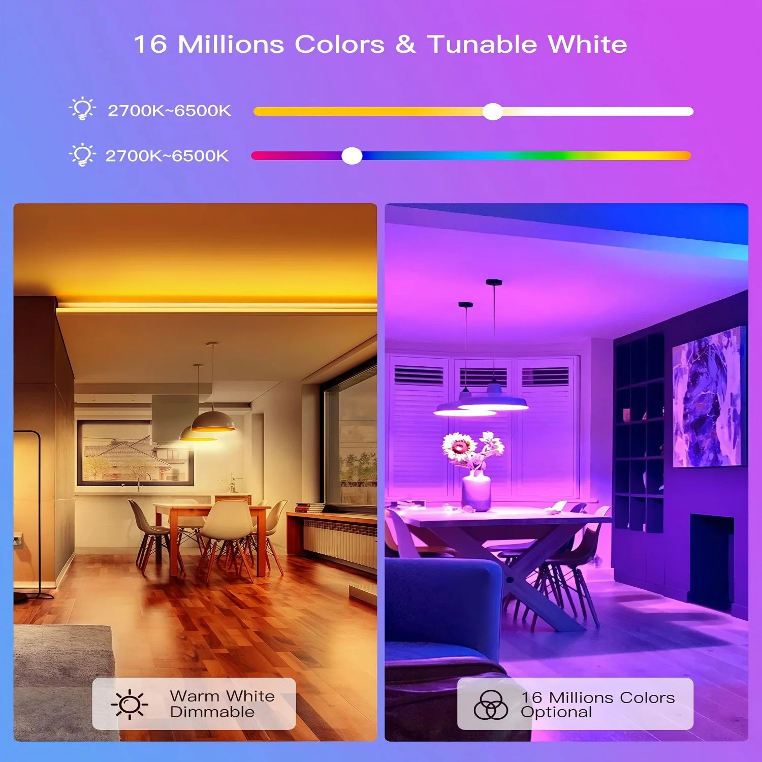 Smart GX53 WiFi Spotlight — Colour Changing, Music Sync, Alexa & Google