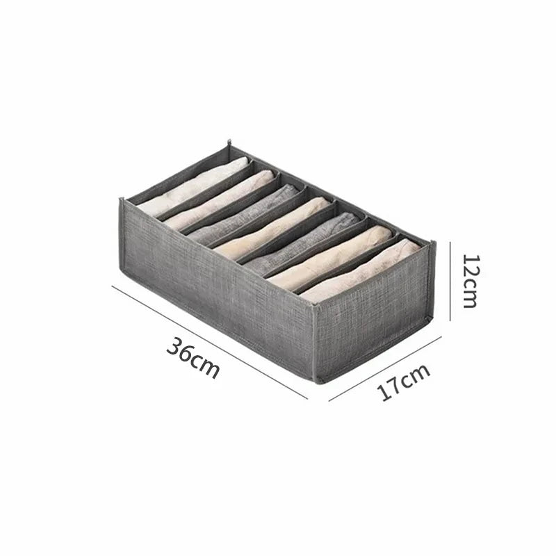 Foldable Closet Drawer Organizer — Clothes & Underwear Storage