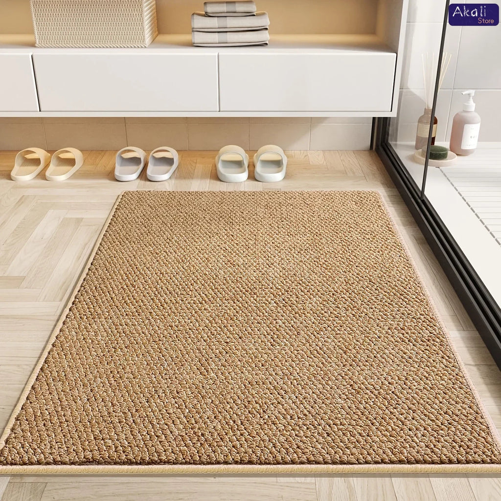 Geometric Absorbent Door Mat – Anti-Slip, Stain & Fade Resistant Indoor/Outdoor Rug