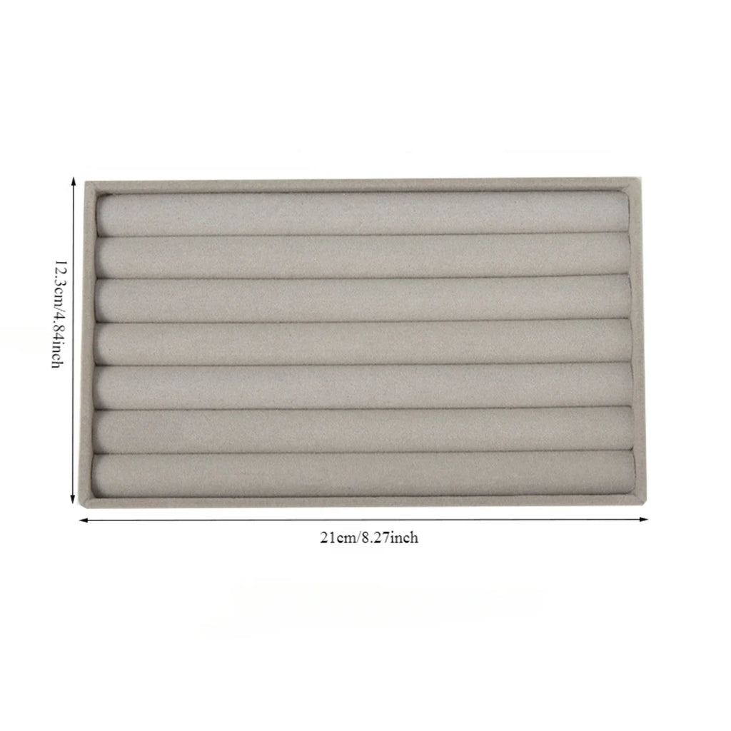 Velvet Jewelry Display Tray