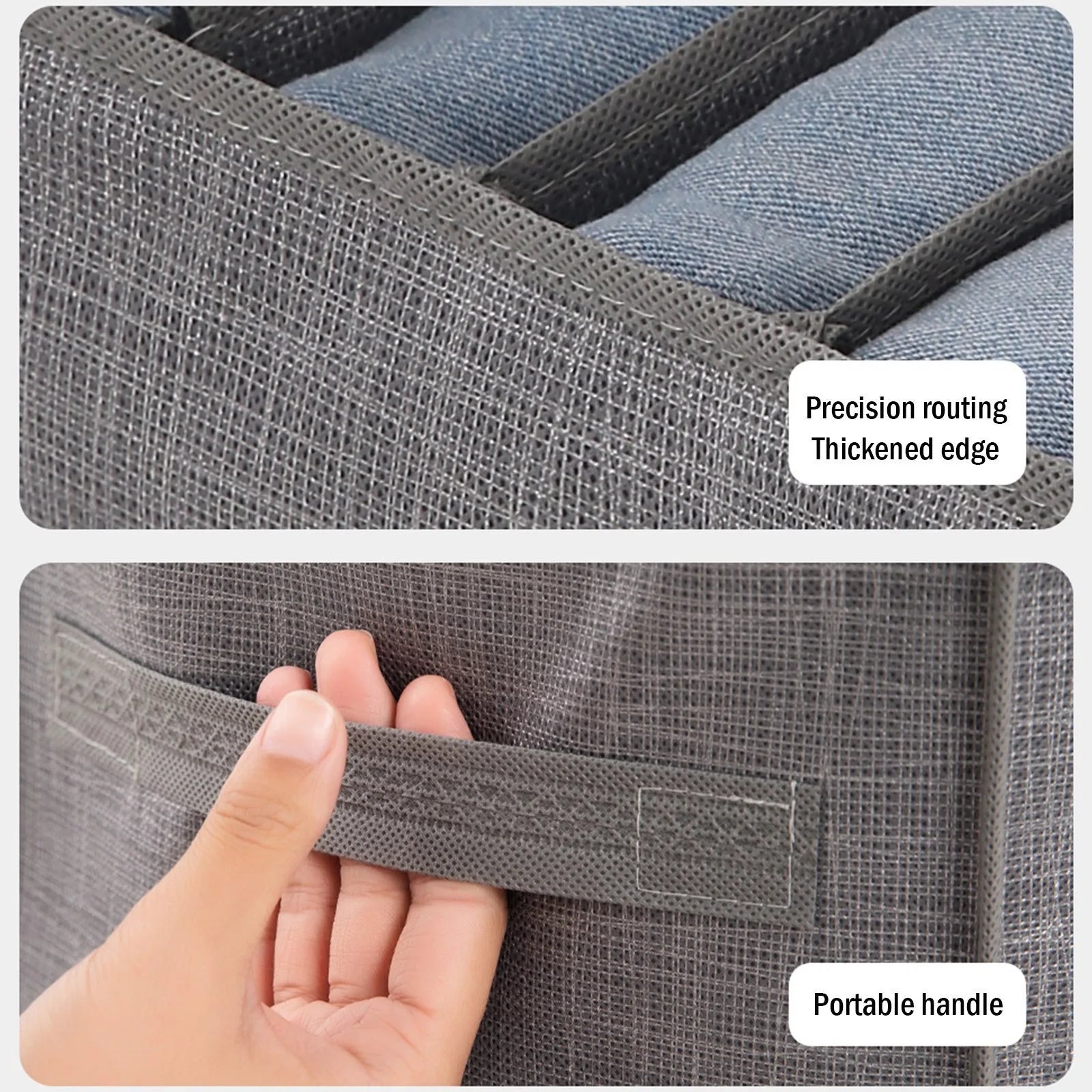 Foldable Closet Drawer Organizer — Clothes & Underwear Storage