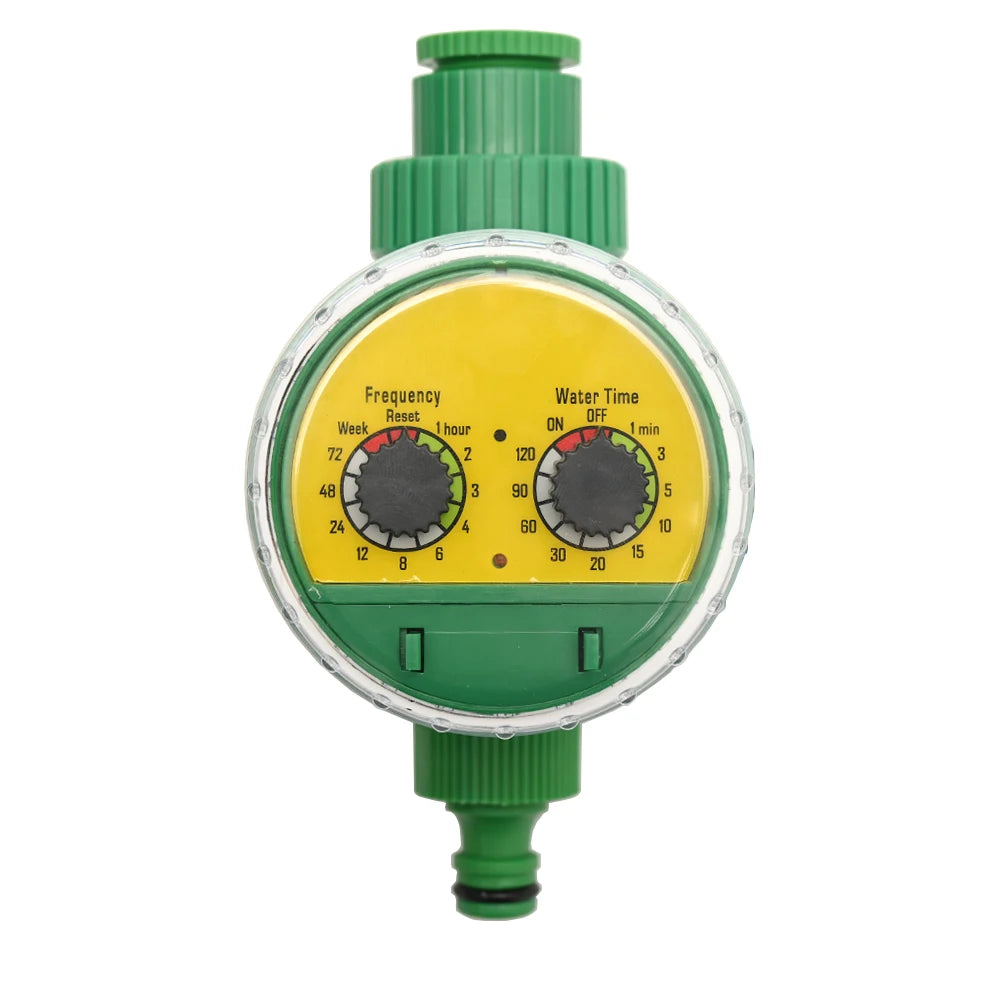 Drip Irrigation System with Adjustable Drippers & Timer – Micro Garden Watering Kit (5–60 m)