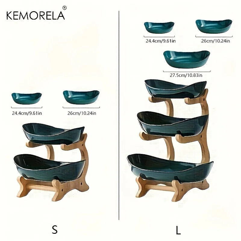 2 or 3-Layer Fruit & Snack Stand — for Living Room & Entertaining