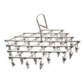 Foldable Stainless Steel Clip Drying Rack