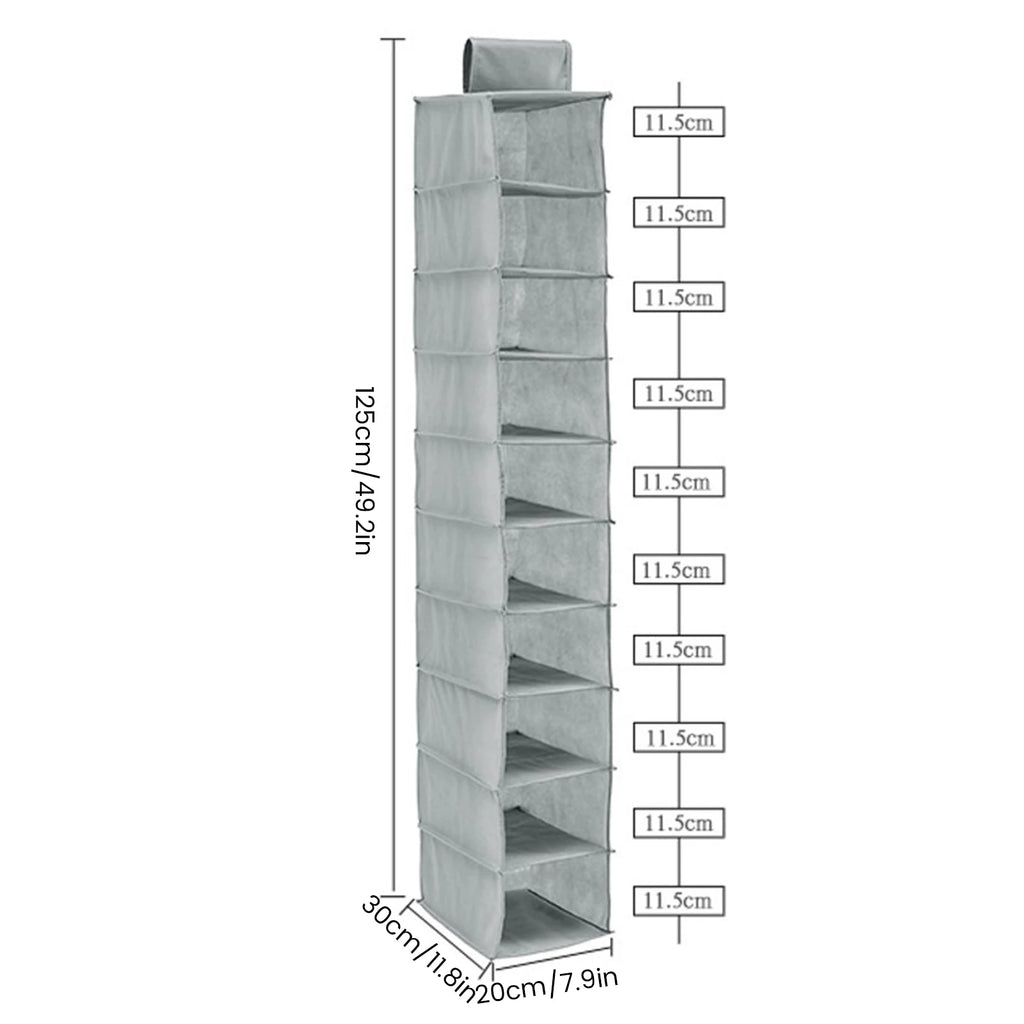 Foldable Hanging Shoe Organizer