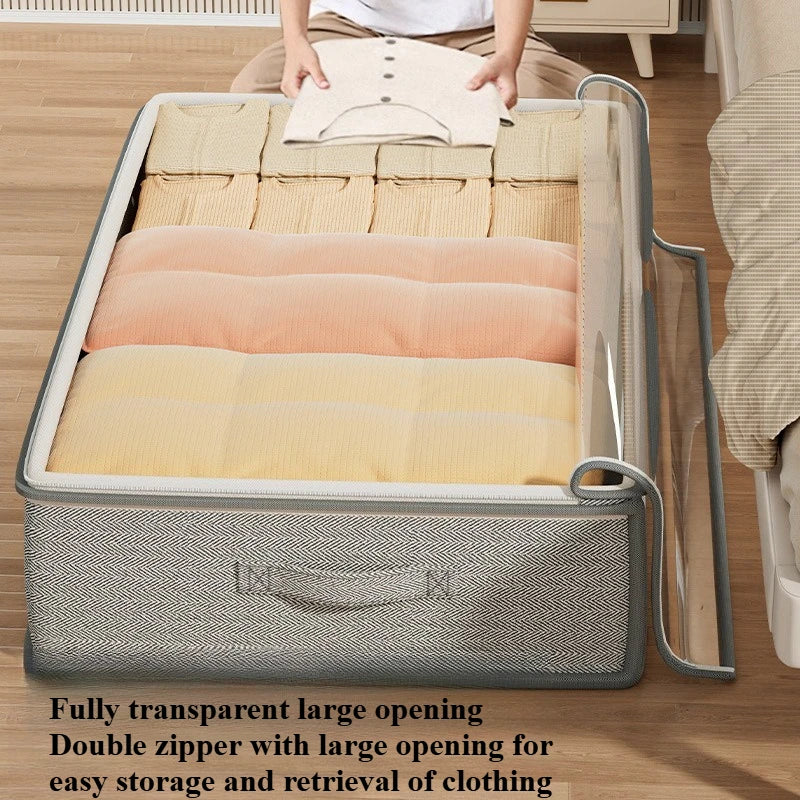 Large Under-Bed Storage Boxes — Set of 2