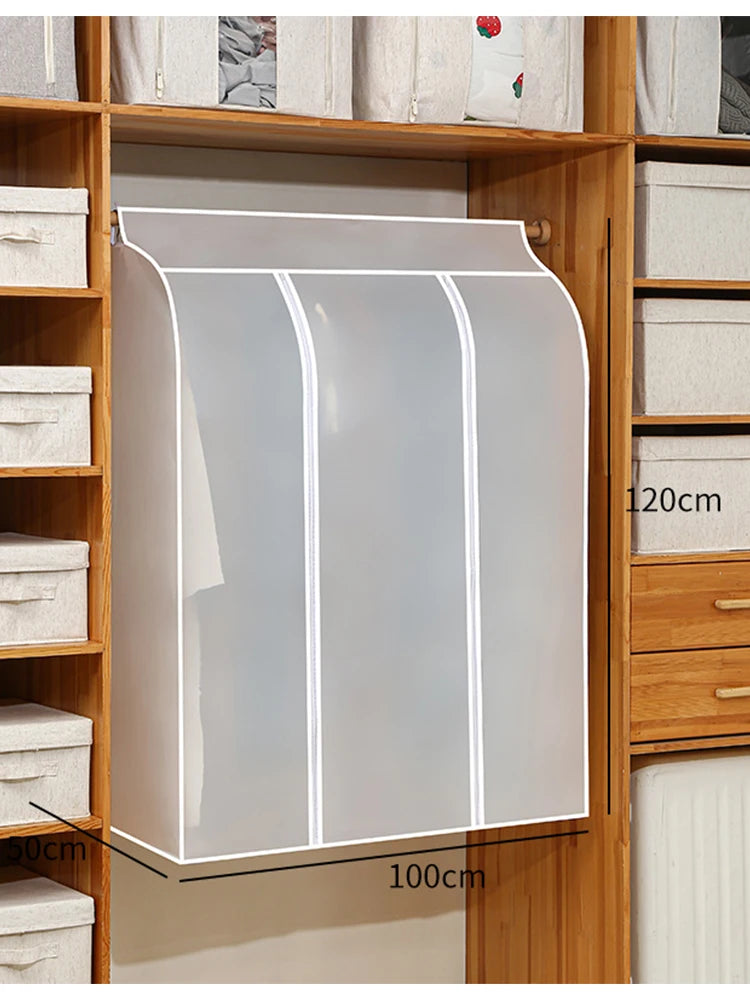 3D Large Dustproof Garment Bag — Waterproof Wardrobe Cover