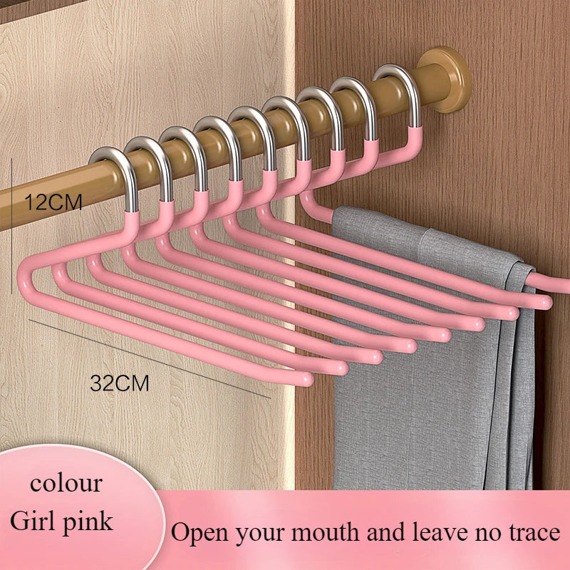 Z-Type Multi-Layer Telescopic Pants Hangers — Pack of 5