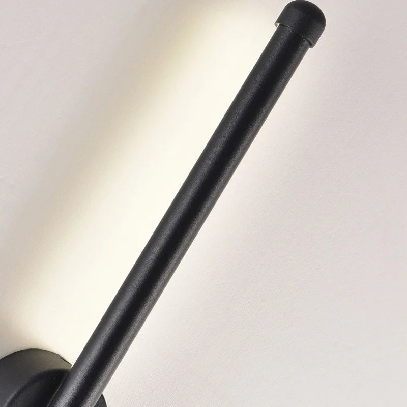 Minimalist Strip LED Wall Lamp — TV Wall & Bedroom, Black or Gold