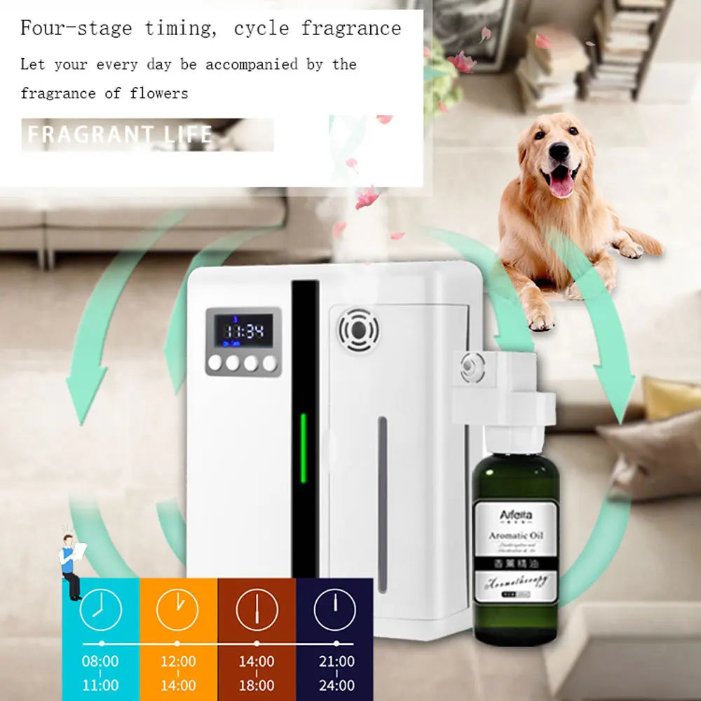 Wall-Mounted Scent Machine — 160 ml Aroma Diffuser for Large Spaces