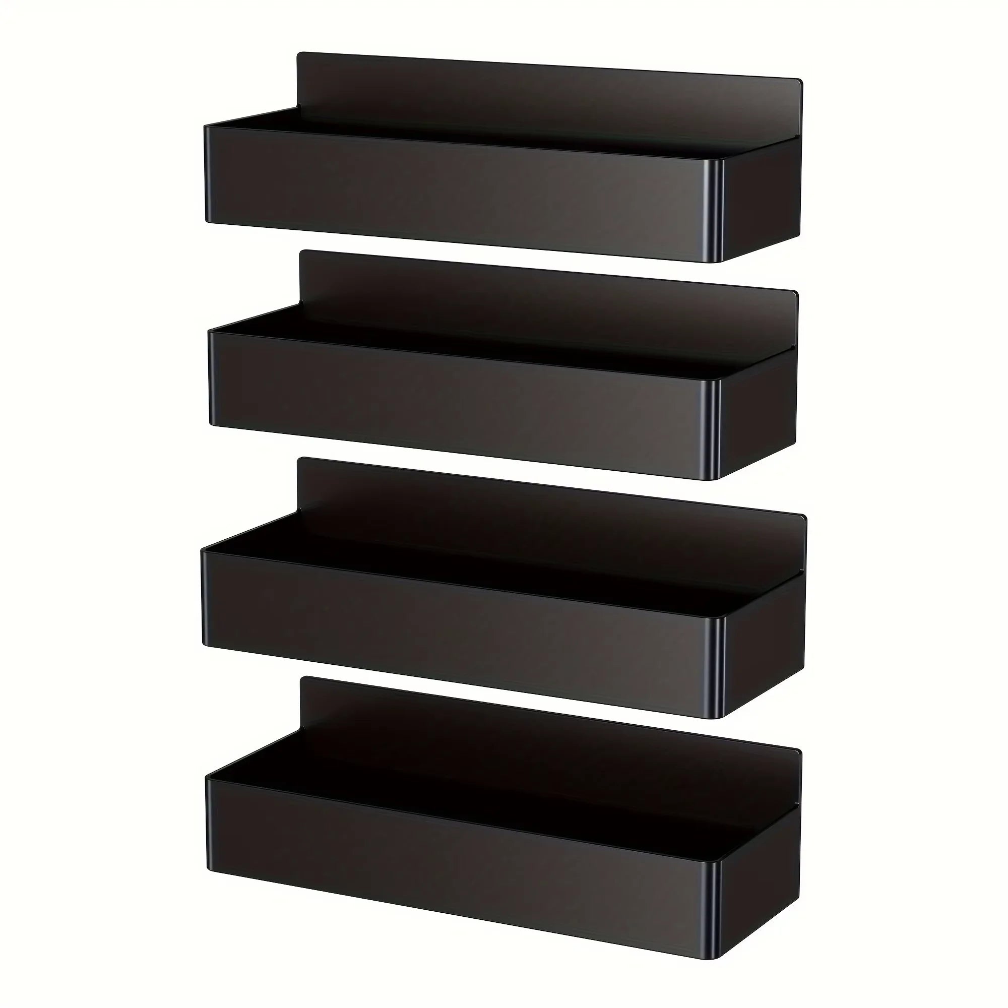 Magnetic Wall Shelf — No-Drill Storage Rack for Kitchen & Bathroom