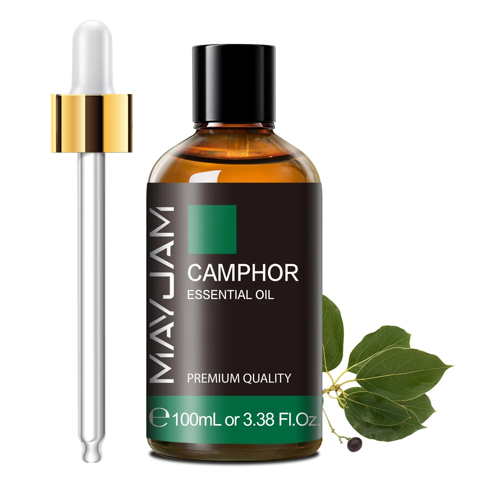 MAYJAM 100ml Pure Plant Essential Oil — Mint, Bergamot, Patchouli, Lemongrass & More