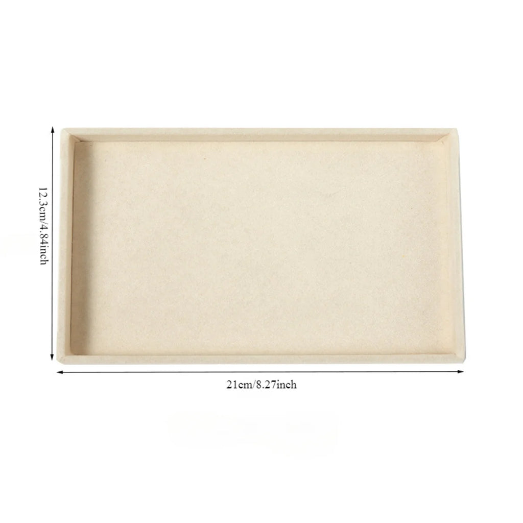 Velvet Jewelry Display Tray
