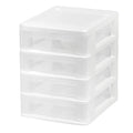 4-Drawer Compact Desktop Organizer