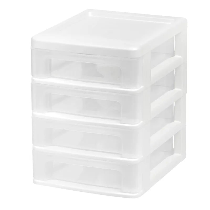4-Drawer Compact Desktop Organizer