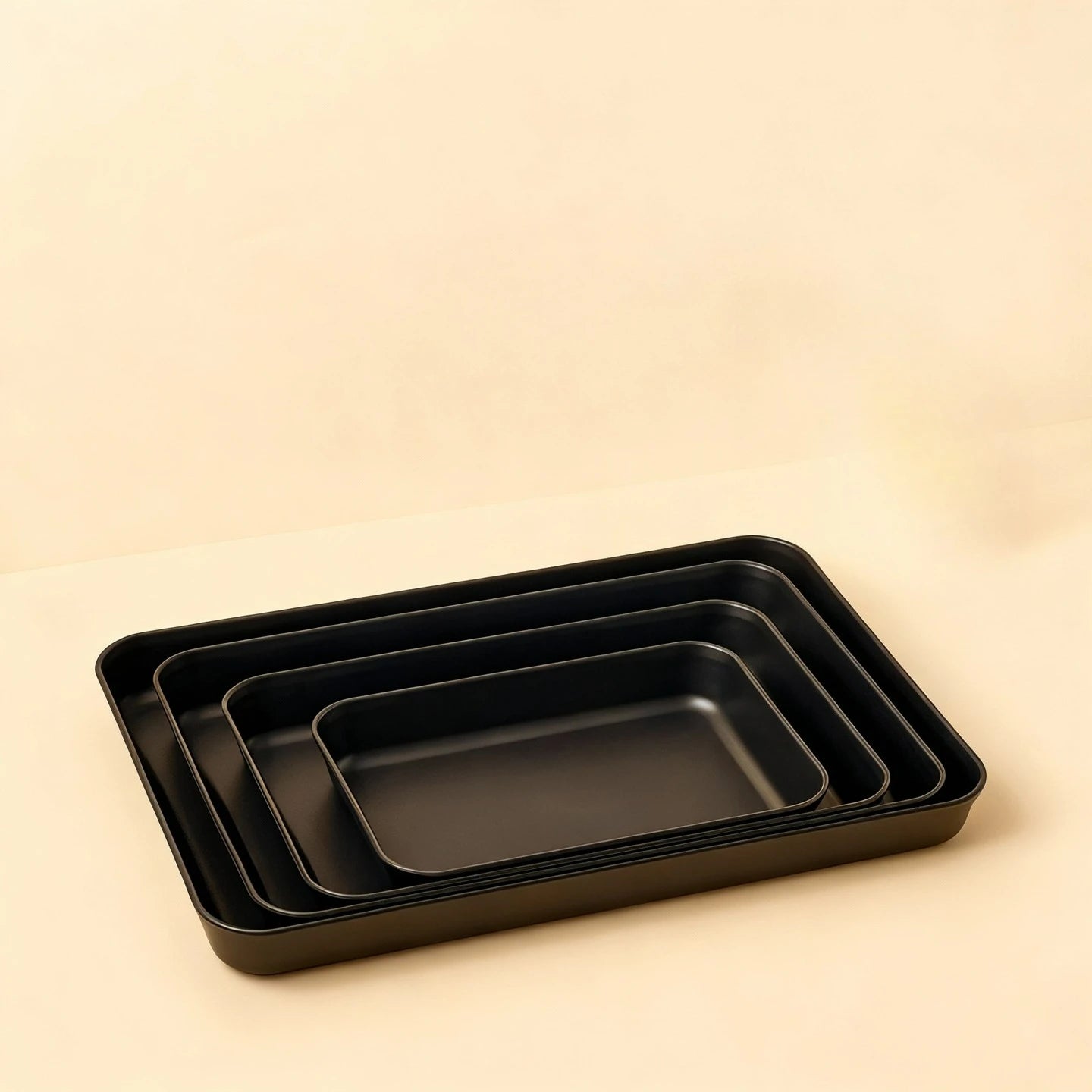 Deep Rectangular Plastic Storage Tray — Multi-Purpose Food & Kitchen Organiser