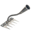 Iron Gardening Hoe Weeding Rake – Carbon Steel Soil Loosening & Weeding Tool (5/6/7/8 Teeth)