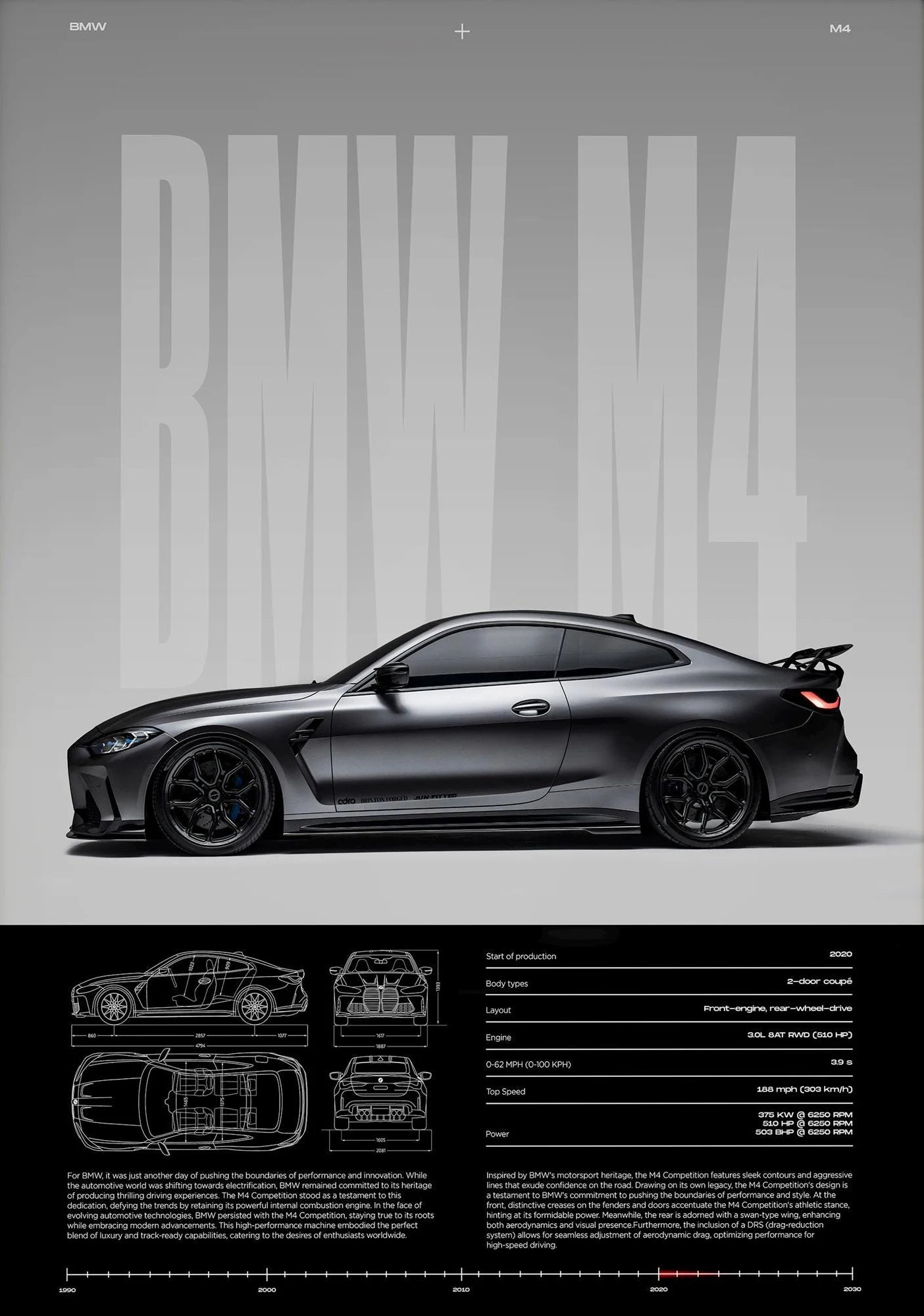 Luxury Sports Car Canvas Wall Art Poster — Unframed HD Print