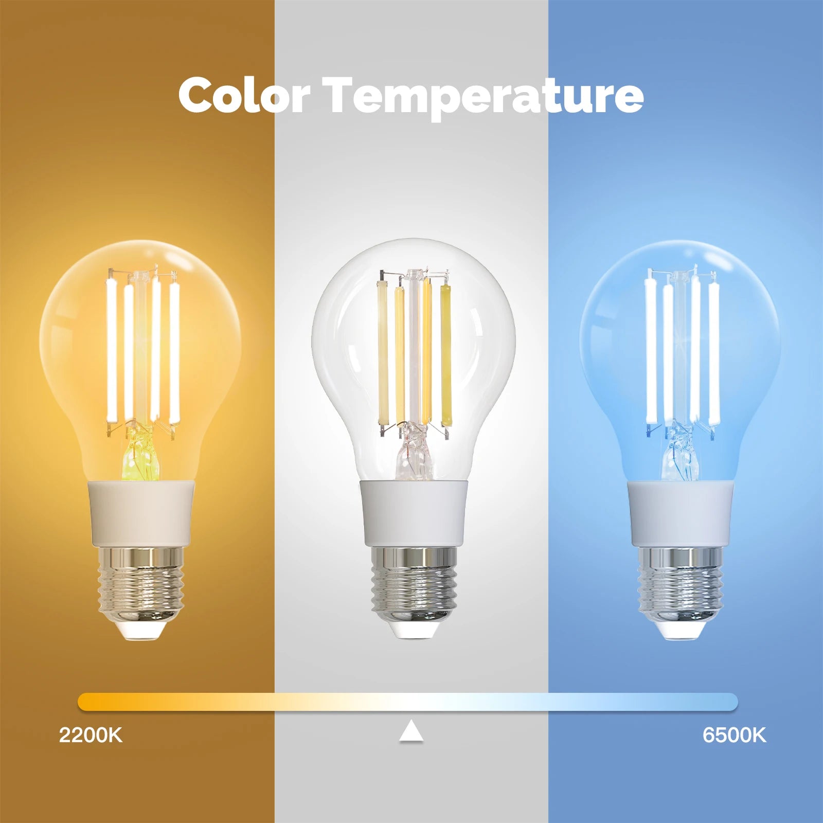 MOES ZigBee Smart Filament Bulb E27 — Tuya App, Alexa & Google Compatible