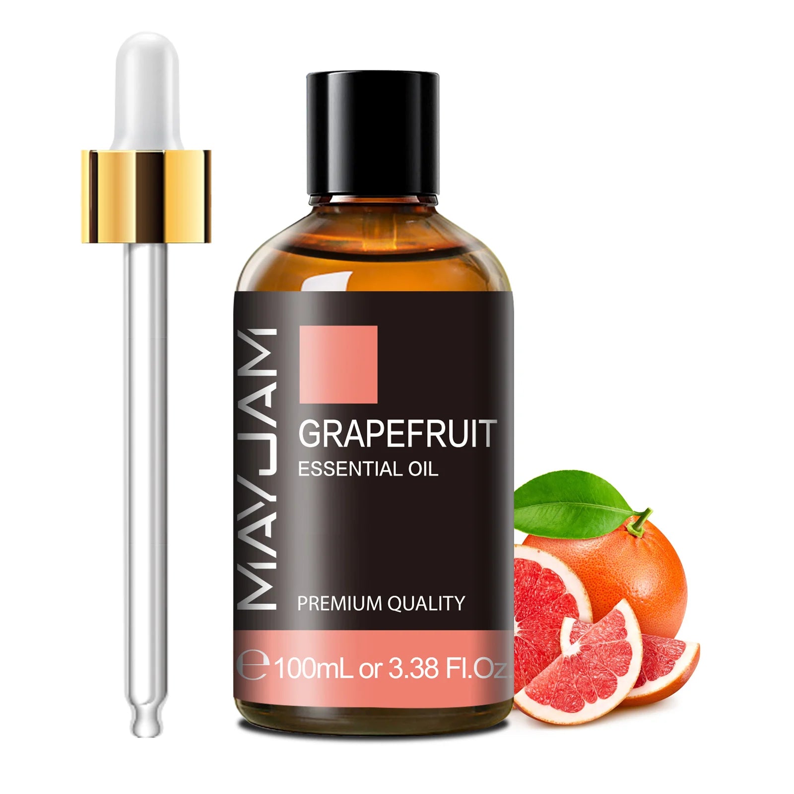 MAYJAM 100ml Pure Plant Essential Oil — Mint, Bergamot, Patchouli, Lemongrass & More