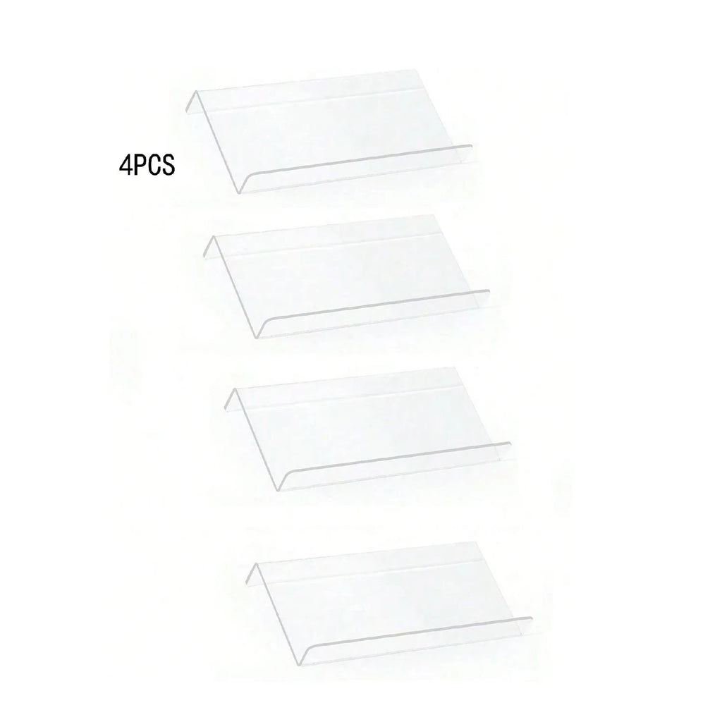 Acrylic Spice Drawer Organizer Tray — Slanted, Expandable, Clear or Black