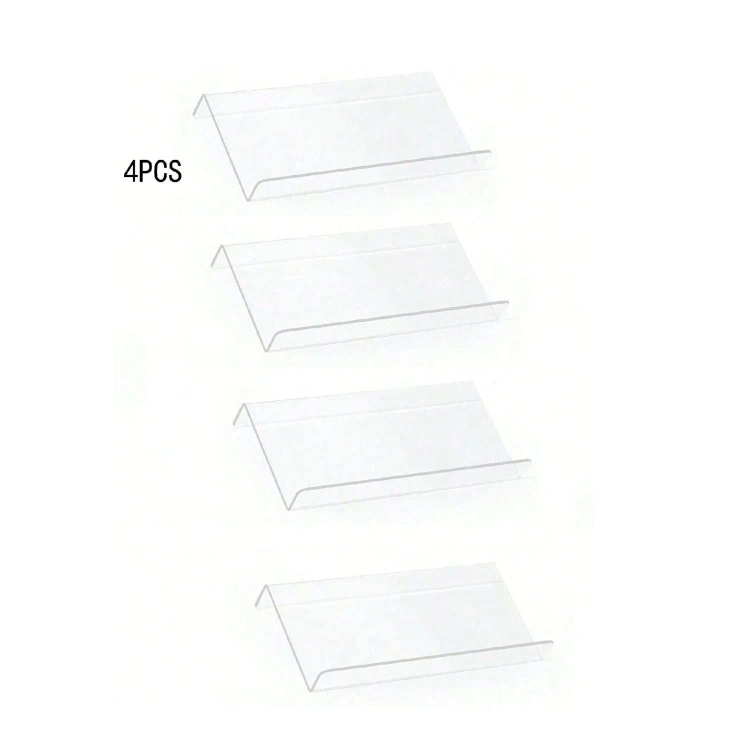 Acrylic Spice Drawer Organizer Tray — Slanted, Expandable, Clear or Black