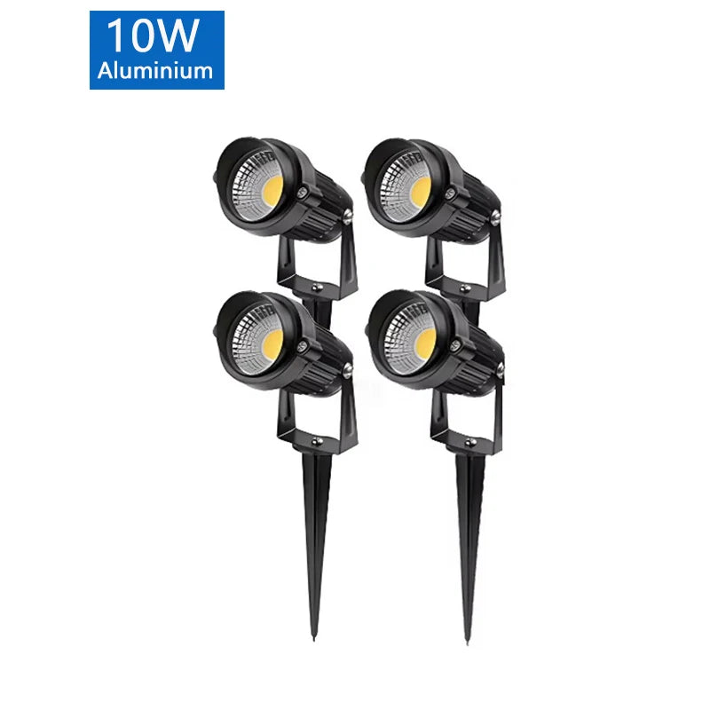 Zhengde LED Spike Lawn Lamp – 5W–20W IP65 Landscape Spotlight AC/DC