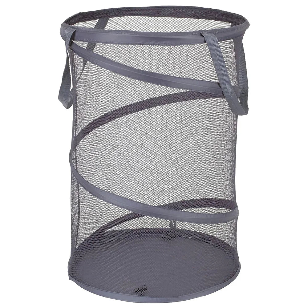Extra-Large Collapsible Mesh Pop-Up Laundry Hamper