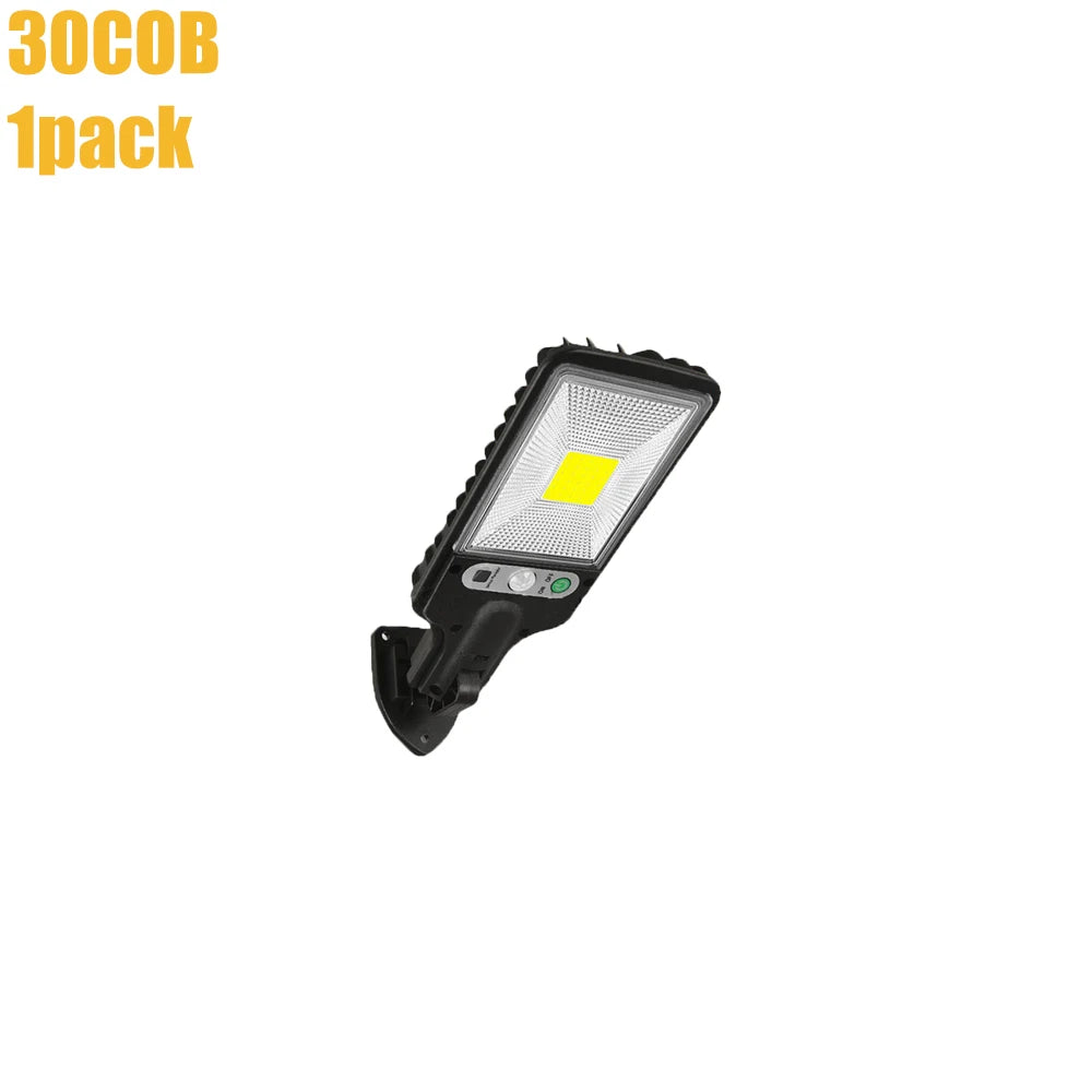 ZTree Solar Security Wall Light – COB LED Motion Sensor with 3 Modes for Garden, Courtyard & Patio (IP65)