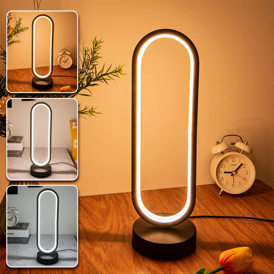 Spiral LED Night Light — 3 Colour Temperatures, Touch Dimming