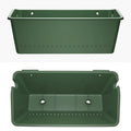 Wall-Mounted Hanging Flower Pot – Vertical Garden Plastic Planting Box