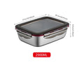 Stainless Steel Bento Lunch Box — Leakproof, Fridge & Microwave Safe