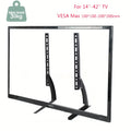 Universal Table Top TV Stand — For 14–42" Flat & Curved Screens